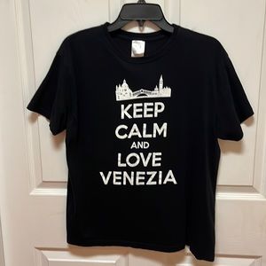 👚3/$10👕 Venice, Italy T-shirt, size L